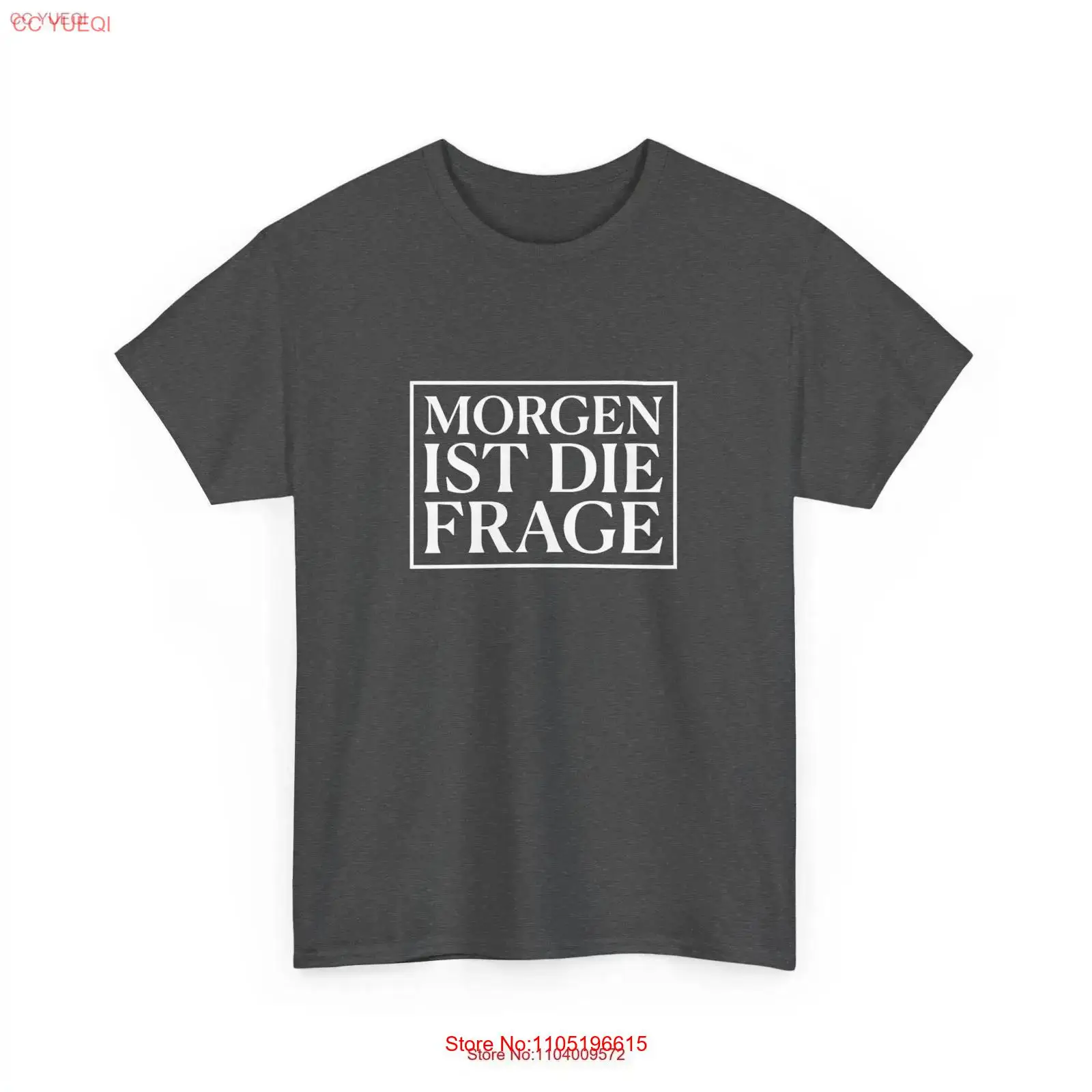 Vintage Fashion Berlin - Morgen est mourir Frage t-shirt Berlin