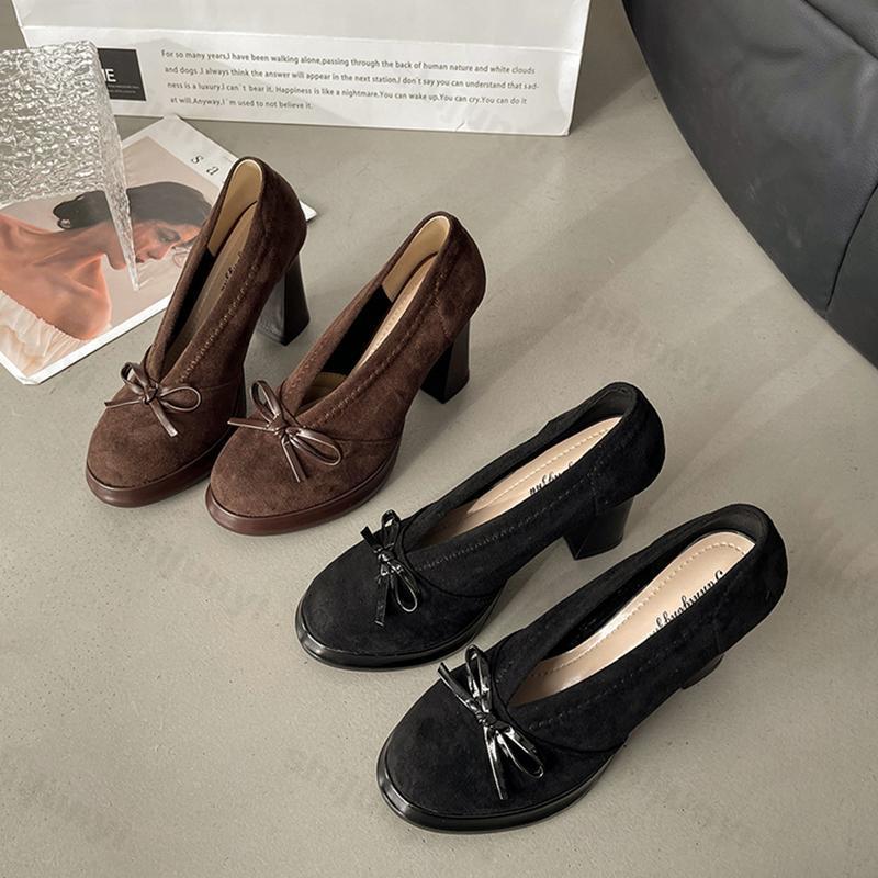 Vintage Fashion Aesthetic - Chaussures à talons hauts pour femmes,