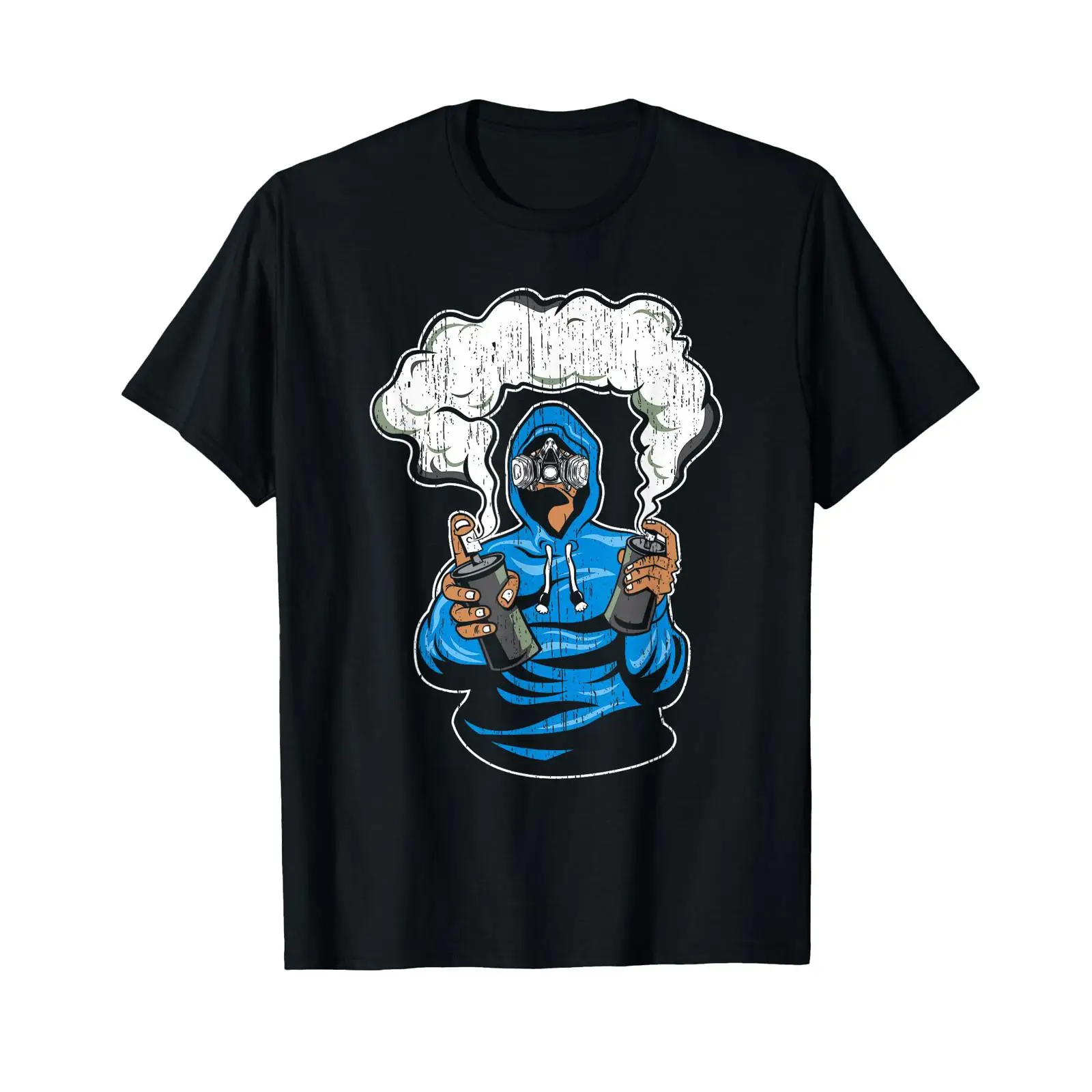 Vintage Fashion Drawings - T-shirt unisexe vintage délavé confortable et