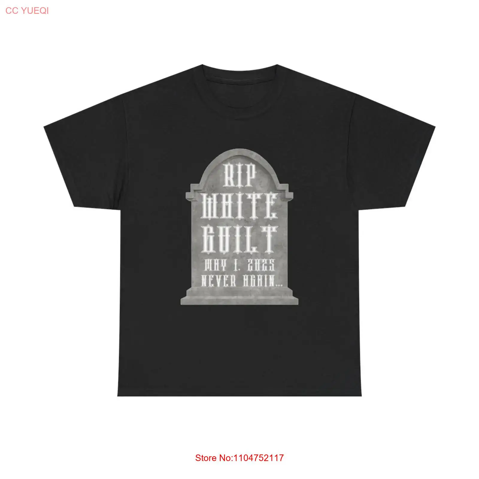 Vintage Fashion Tags - T-shirt RIP White Guilt May 1