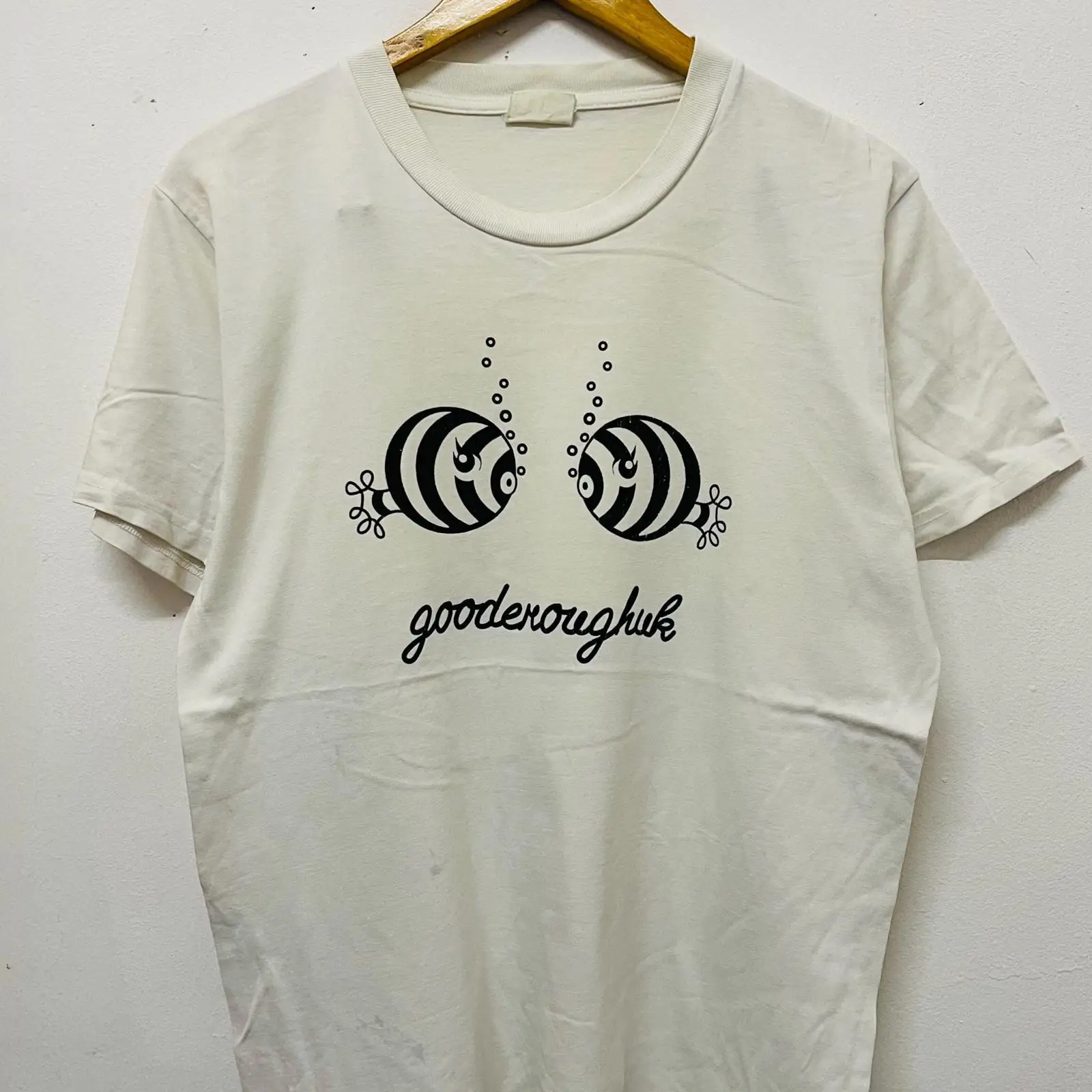 Vintage Fashion Uk - T-shirt vintage Goodenough UK Hiroshi Fujiwara