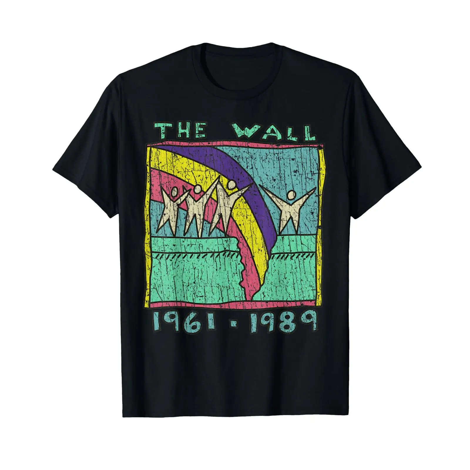 Vintage Fashion Berlin - T-shirt vintage délavé « Le démantèlement
