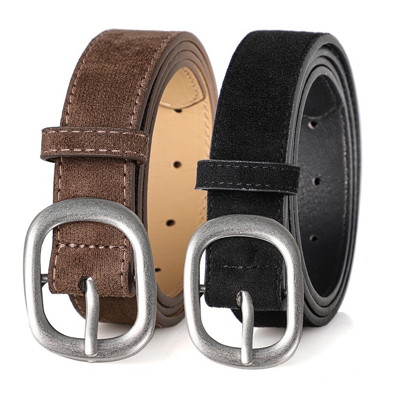 Vintage Fashion Looks - Ceinture pour femme, surface imitation daim,