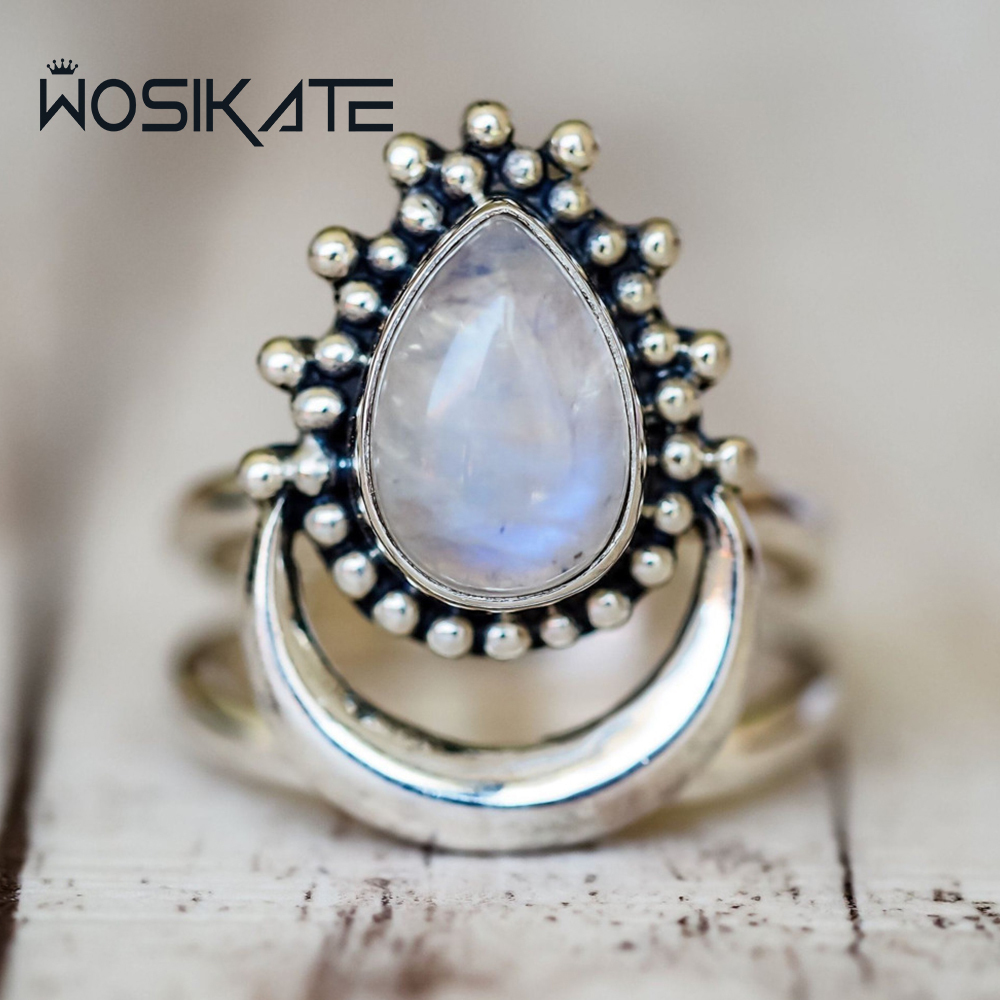 Z Vintage Fashion - WOSIKATE Vintage goutte d'eau en forme