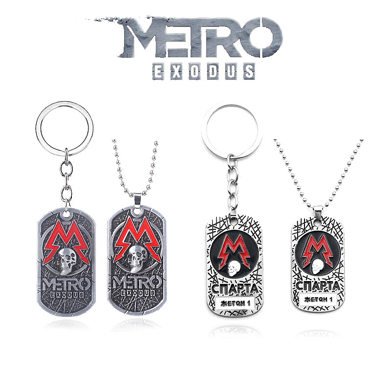 Vintage Fashion Tags - Jeu Metro Exodus 2033 porte-clés créativité