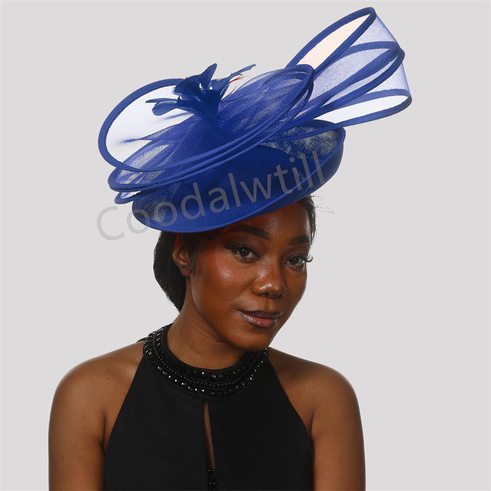 Vintage Fashion Hats - Fascinateur de fleur de chapeau Derby