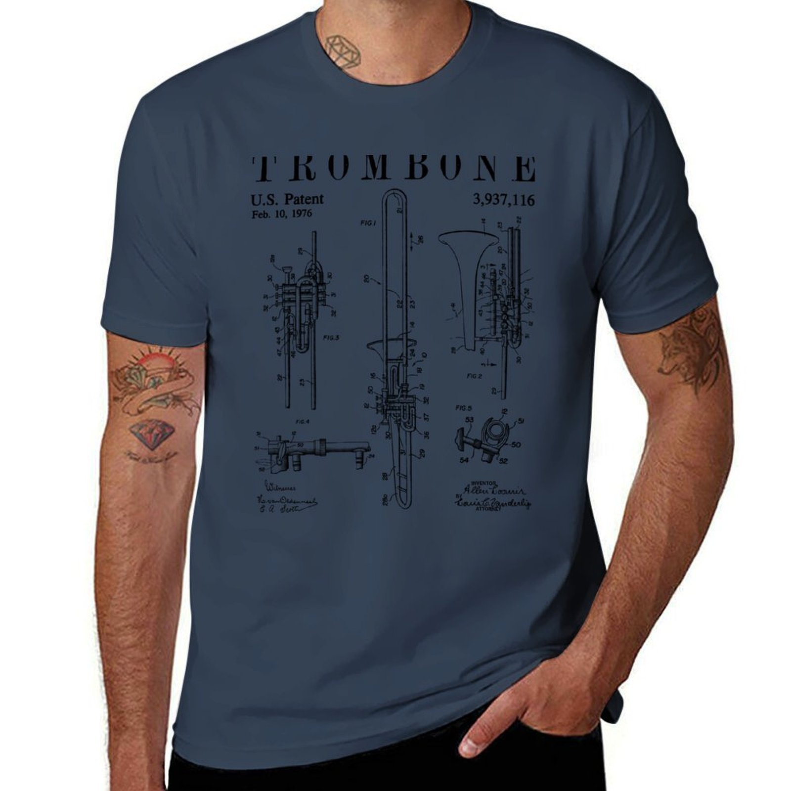 Vintage Fashion Drawings - T-shirt à manches courtes décontracté avec
