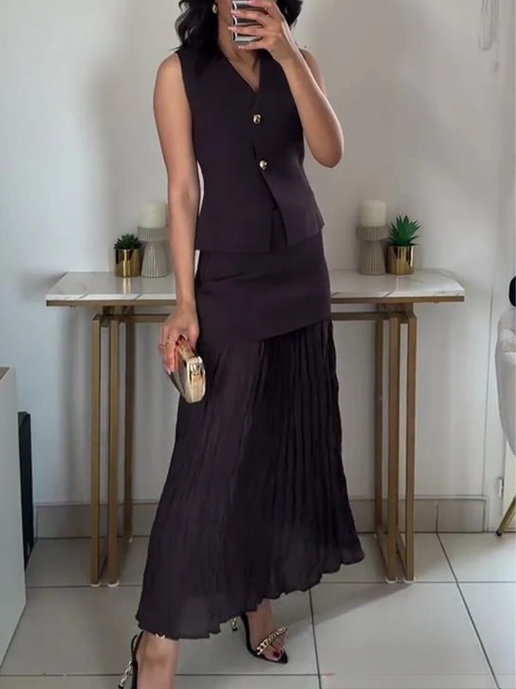 V Vintage Fashion - KONDALA Vintage Chic femmes tricoté costume
