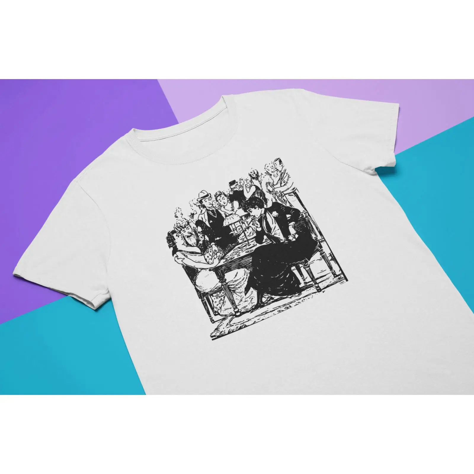 Vintage Queer Fashion - T-shirt lesbien style dessin animé, culture