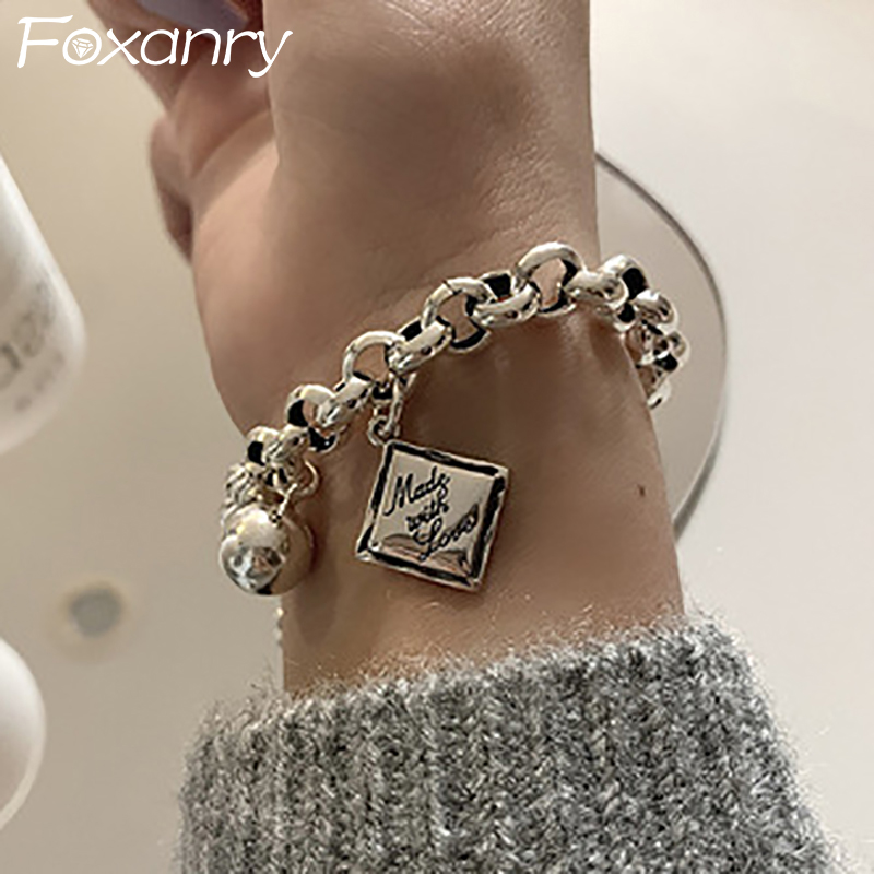 FOXANRY anglais lettre étiquet - Vintage Fashion Tags avis et prix