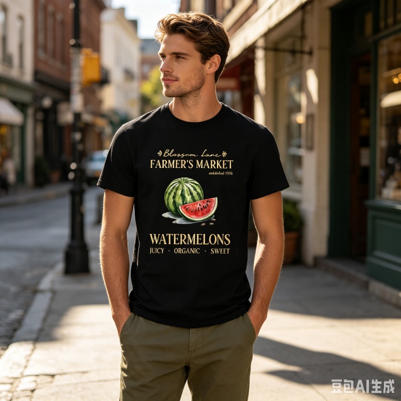 T-shirt Watermelon Farmer Mark - Vintage Fashion Market avis et prix