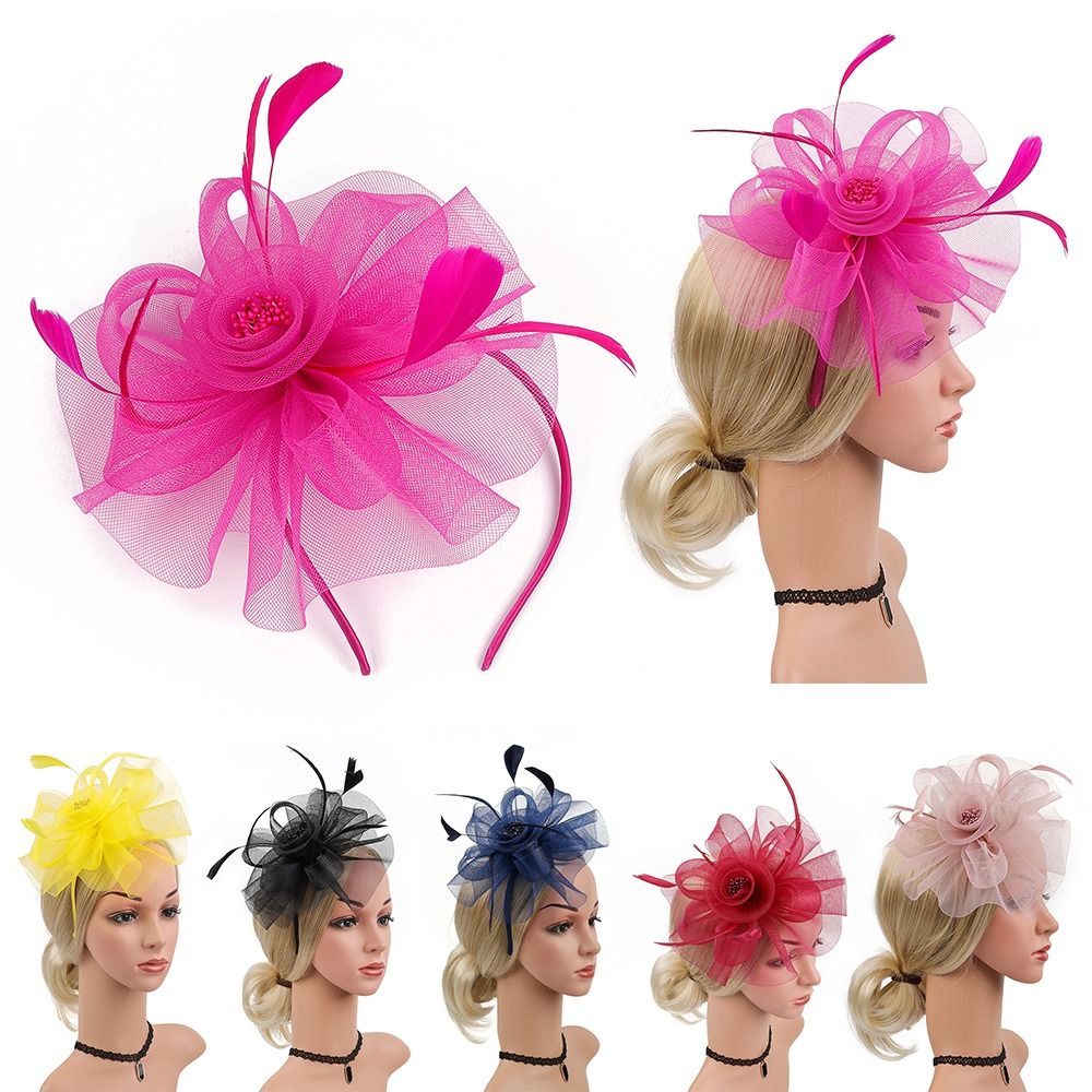 Fascinateur de ruban de plumes - Vintage Fashion Hats avis et prix