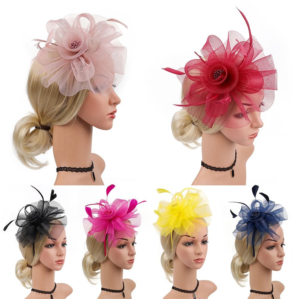 Fascinateur de ruban de plumes - Vintage Fashion Hats avis et prix