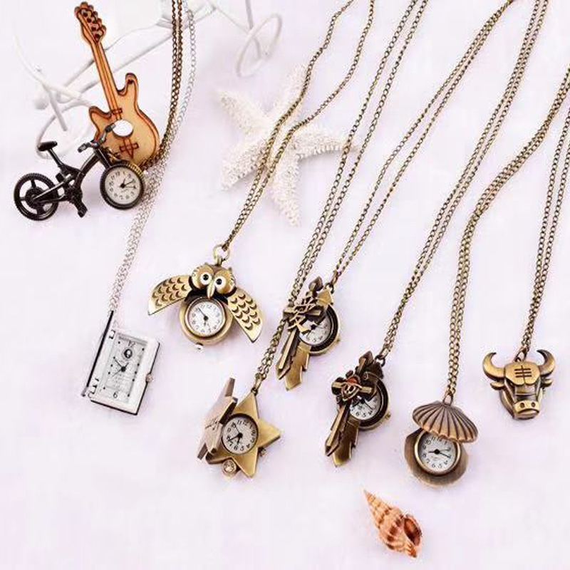 Montre de poche évidée de styl - Vintage Fashion Tags avis et prix