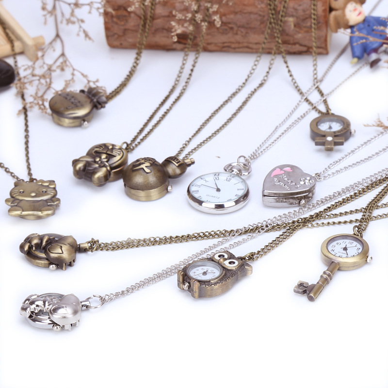 Montre de poche évidée de styl - Vintage Fashion Tags avis et prix