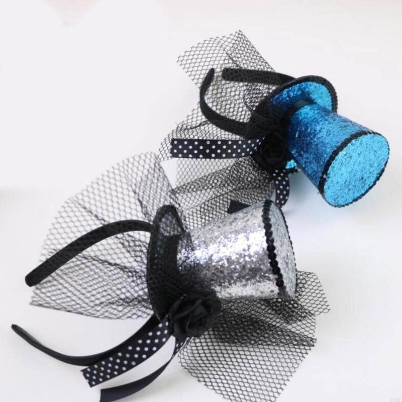 49mf voile haut chapeau fascin - Vintage Fashion Hats avis et prix