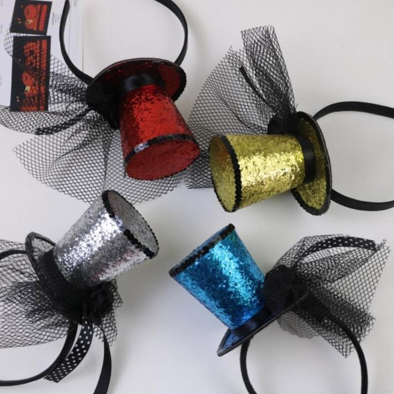 49mf voile haut chapeau fascin - Vintage Fashion Hats avis et prix
