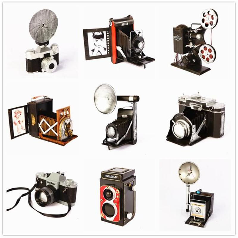 Caméra Vintage en fer et métal - Vintage Fashion Photography avis et prix