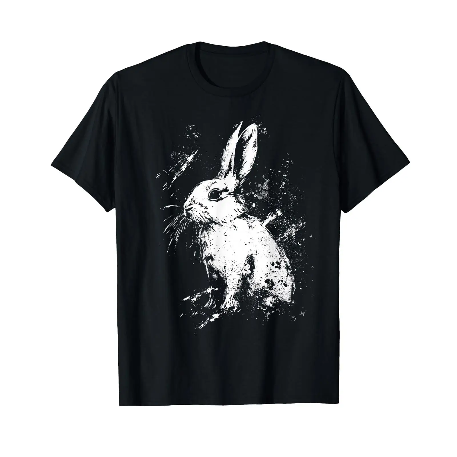 T-shirt noir vintage avec dess - Vintage Fashion Drawings avis et prix