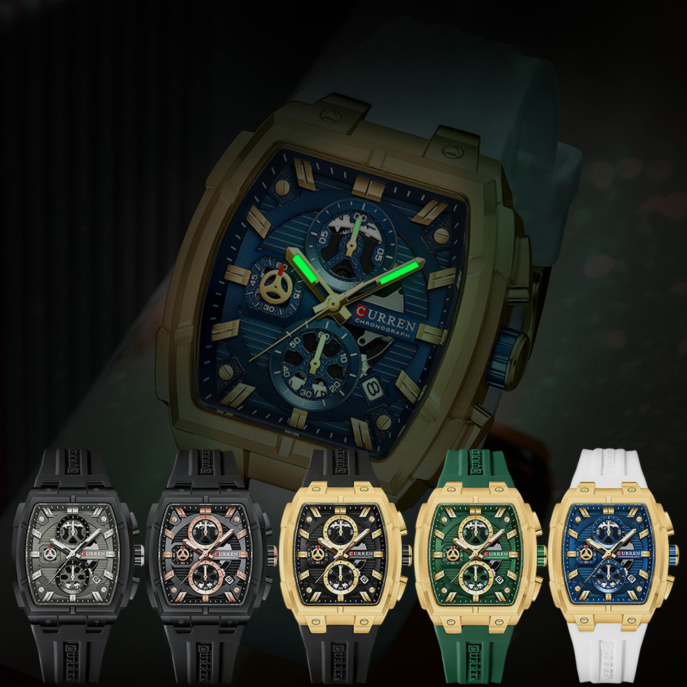 Montre vintage de luxe CURREN  - Vintage Fashion Aesthetic avis et prix