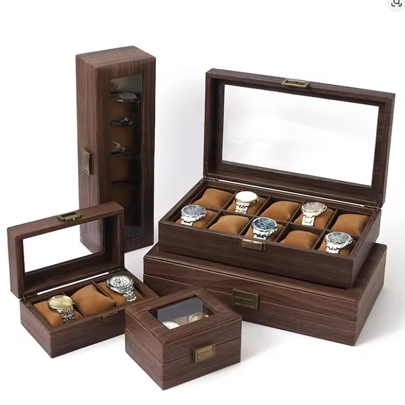 Boîte de montre en cuir Pu à 2 - Vintage Fashion Tags avis et prix