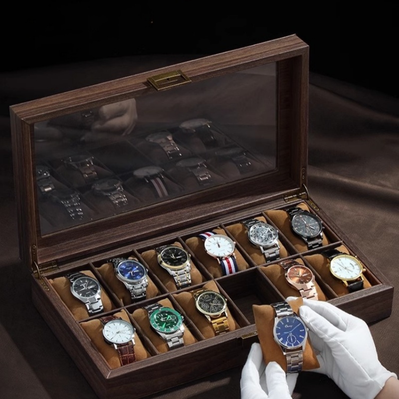 Boîte de montre en cuir Pu à 2 - Vintage Fashion Tags avis et prix