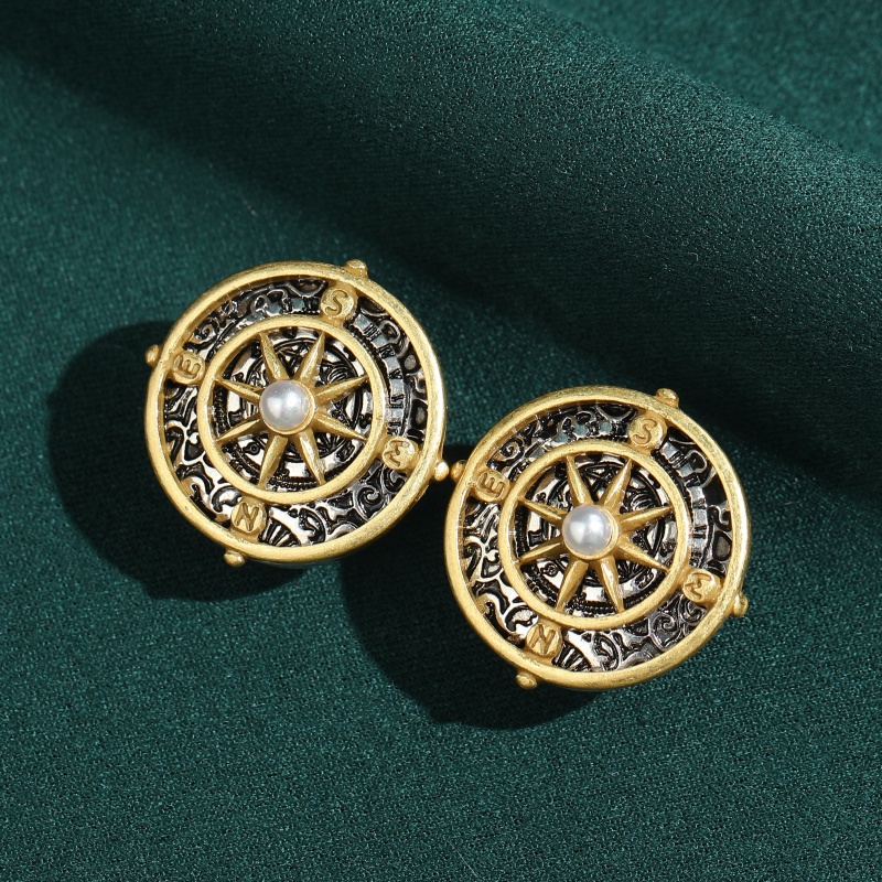 Boucles d'oreilles boussole vi - Vintage Fashion Jewelry Brands avis et prix