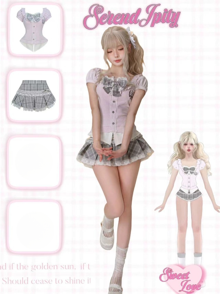 Ensemble 2 pièces style gothiq - V Vintage Fashion avis et prix