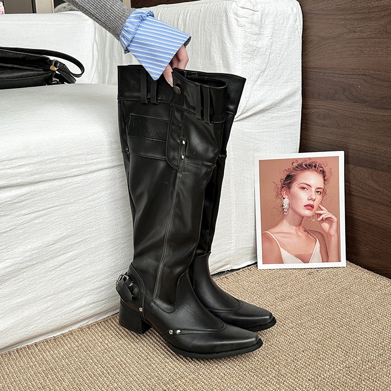 Femmes bottes Vintage femmes g - Vintage Fashion Aesthetic avis et prix