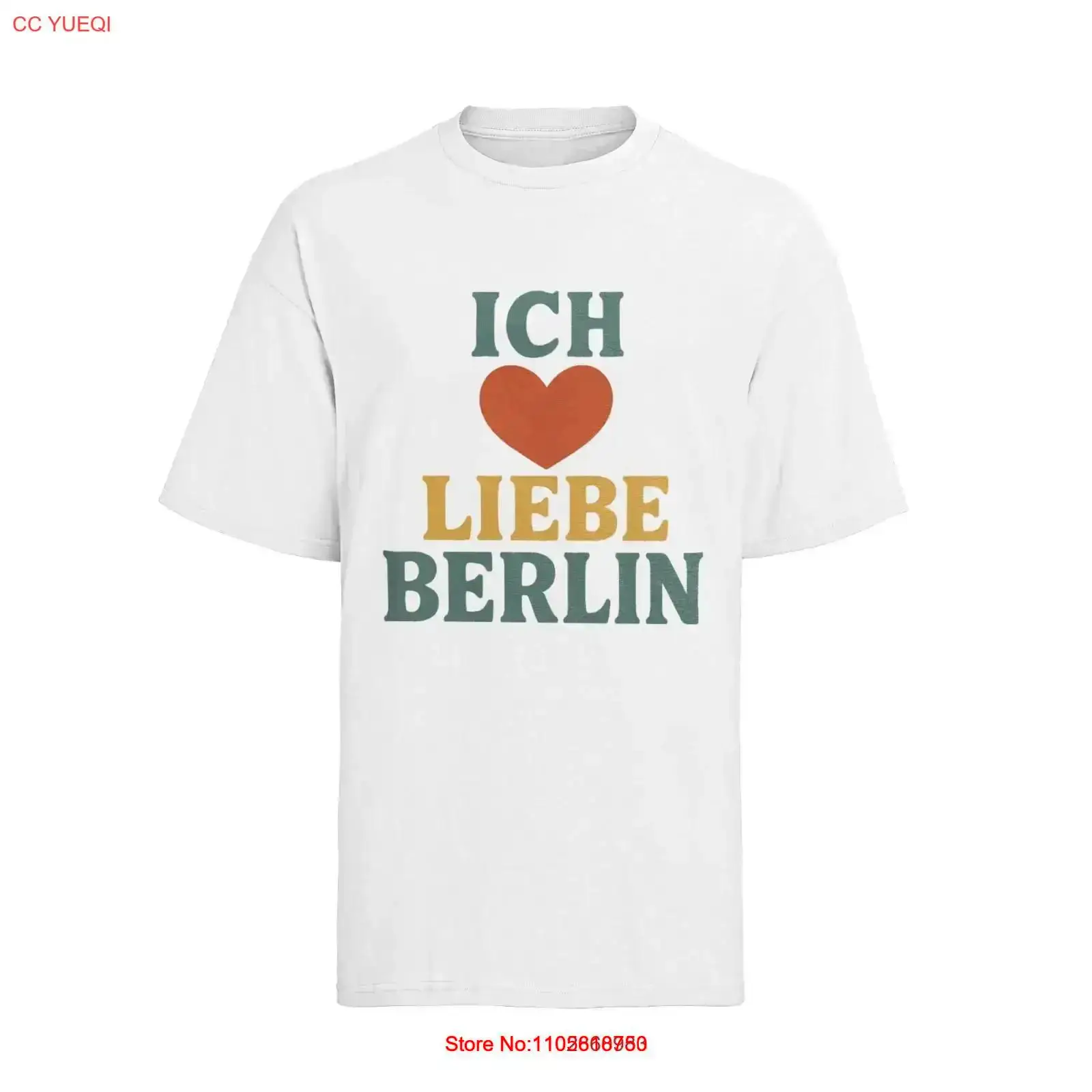 T-shirt pour homme I Love Berl - Vintage Fashion Berlin avis et prix