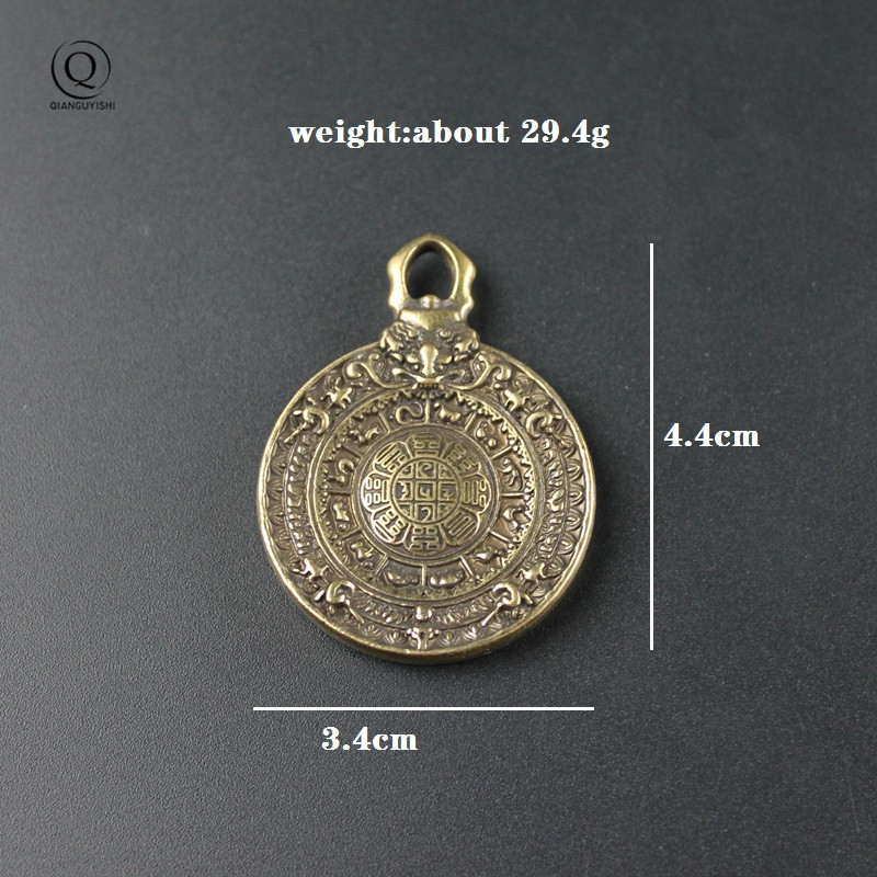 Vintage en laiton bouddhiste T - Vintage Fashion Tags avis et prix