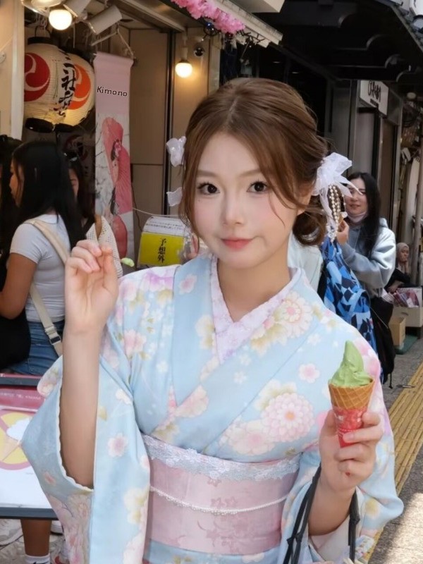 Nouveau Kimono Traditionnel Ja - Vintage Fashion Photography avis et prix