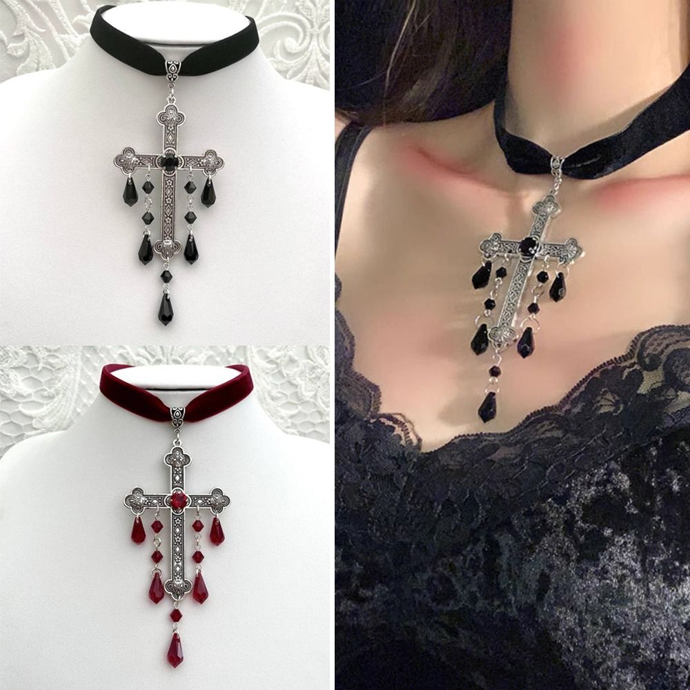 Grand pendentif croix de Style - Vintage Fashion Looks avis et prix