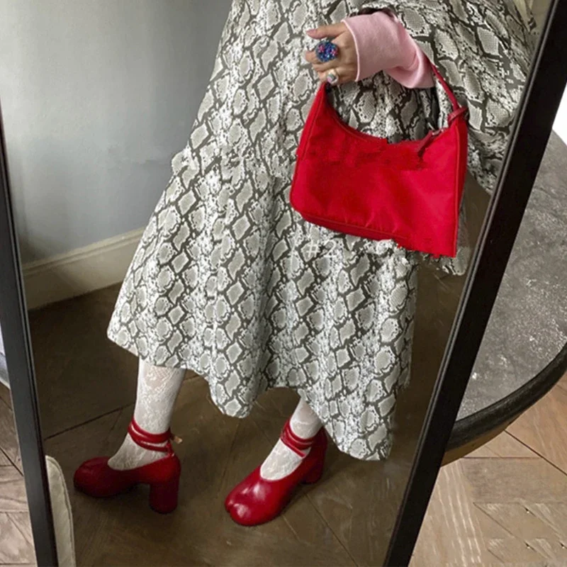 Escarpins Femme Vintage Printe - Vintage Fashion Aesthetic avis et prix